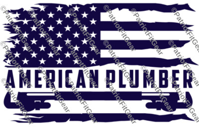 American Plumber,Plumber Life,HVAC,Wrench,Mechanical Services,Custom Vinyl Decal