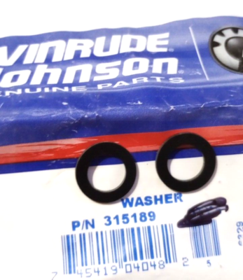 Evinrude Johnson OMC Washer NOS 315189 Qty. 2 (L-9848) | eBay