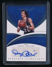 DOUG COLLINS 2017-18 IMMACULATE COLLECTION HERALDED SIGNATURE AUTO 95/99 *76ERS*