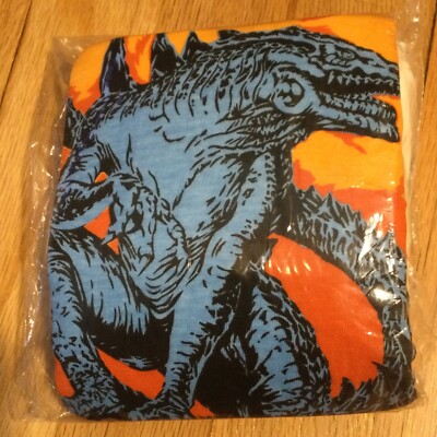 NOS Vintage 1998 GODZILLA t shirt L anime kaiju movie promo