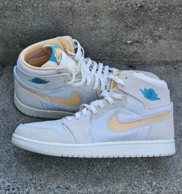 Size 11 - Air Jordan 1 Zoom Comfort 2 Light Orewood Citrus