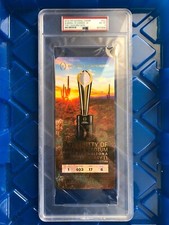 2016 CFP College Football Championship Ticket PSA 8 NM-MINT, Alabama Clemson