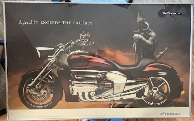 2 Frank Frazetta Honda dealership Valkyrie Rune posters RARE | eBay