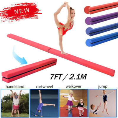 Balance Beam For Home, 240 Cm Beam Gymnastics Foldable