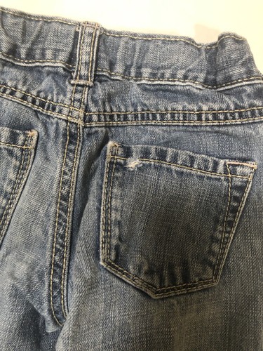 Gymboree Size 4 Slim Girls Denim Flare Jeans Pants Bling Rhinestones - Picture 5 of 5