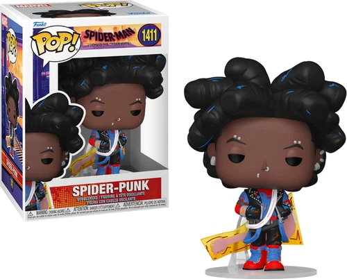 Funko POP! Marvel Spider-Man: Spider-Punk [Unmasked] #1411