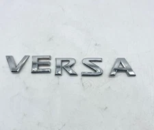 2007-2012 Nissan Versa Emblem Logo Letters Badge Trunk Gate Rear Chrome OEM