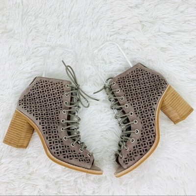 jeffrey campbell open toe booties