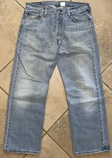 Vintage Levi  s 501XX Button Fly Jeans 36x30 Nice Fade WPL 423 Made In Mexico