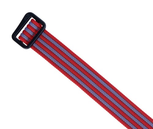 Vineyard Vines Boy's Friction Fine Stripe Tech Belt in Patriot Red $45 XL 38.5" - Picture 2 of 2