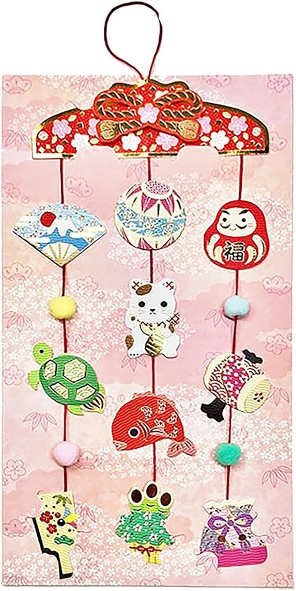 Sanrio JXJ 13-3 SANRIO 521418 Japanese Style Christmas Card