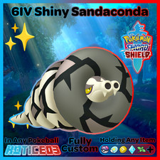 ✨ULTRA SHINY SANDACONDA✨ GIGANTAMAX 6IV MasterBall Pokemon Sword and Shield GMAX