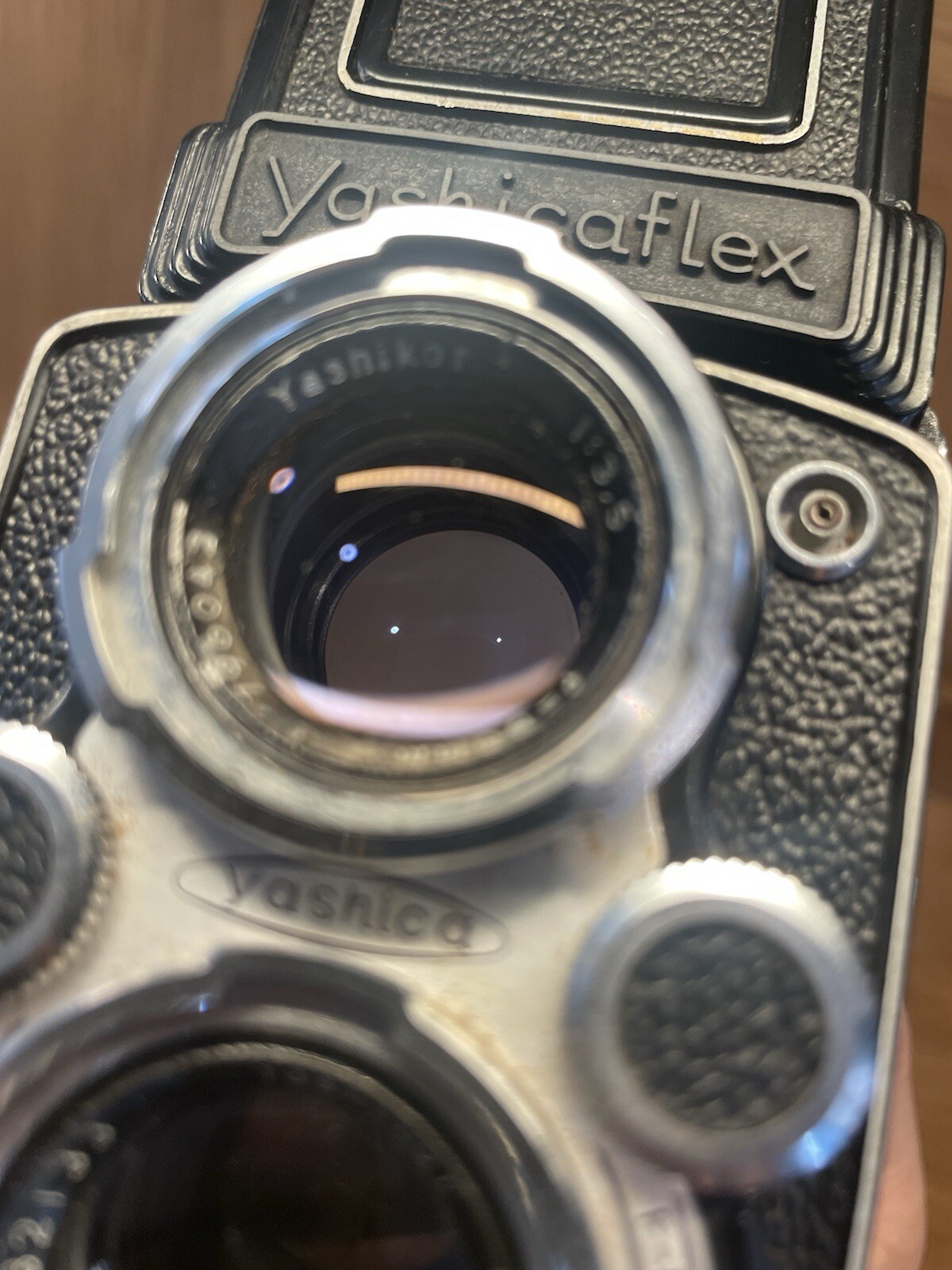 *Rare : Near Mint ++* Yashica Yashicaflex New AS TLR Camera Citizen MXV Shutter