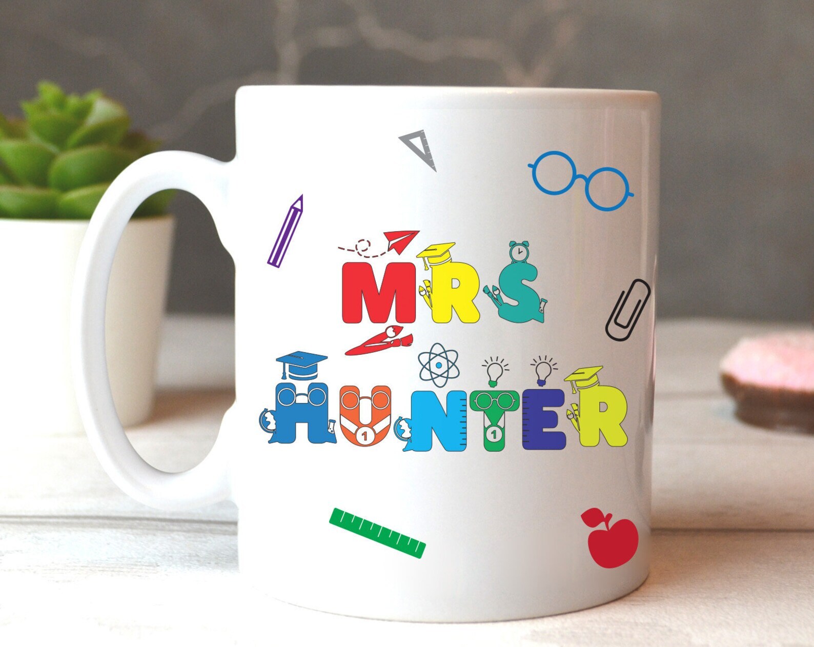 Teacher Mug Personalised Teacher Gift Thank You Teacher End Of Term Teacher Cup