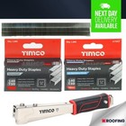 *MULTI LISTING* TIMCO Heavy Duty Staples Galvanised | Stainless Steel