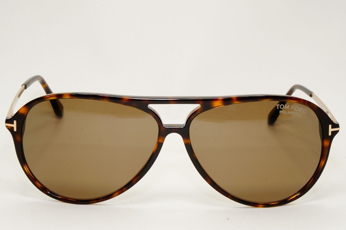 Tom Ford Sunglasses Samson Polarized Brown Gold Tortoiseshell