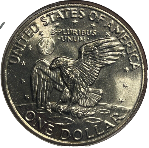 1974 D EISENHOWER DOLLAR BANKFRISCH KEIN SILBER !!!! - Bild 2 von 2