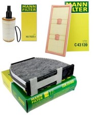 Mann Oil Air Carbon Cabin Filter Kit for Merc...