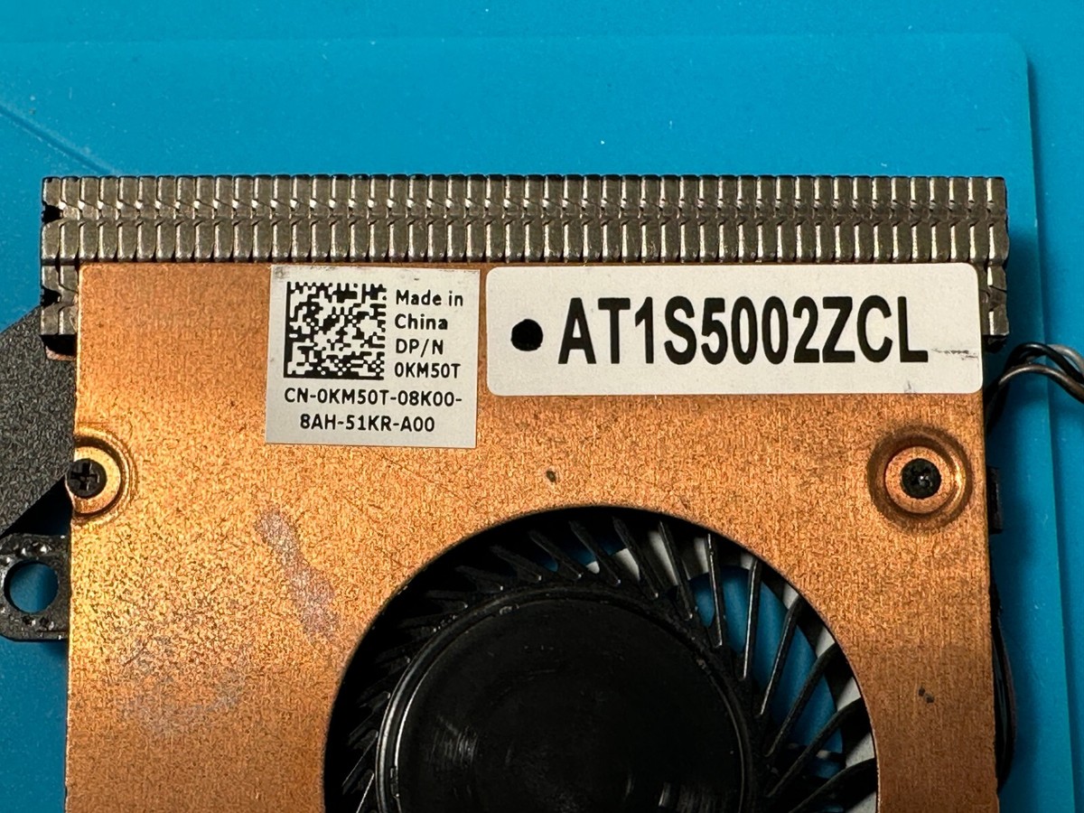 Dell Latitude 7280 12,5 ventola di raffreddamento CPU originale con
