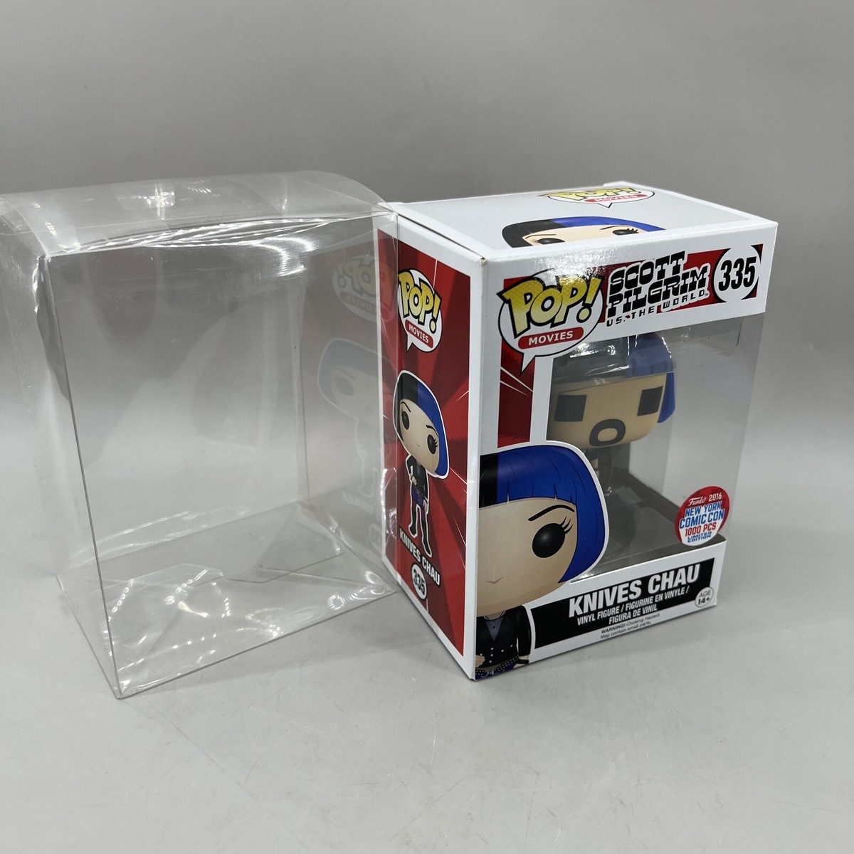 Funko Pop! Vinyl Knives Chau – NYCC 2016 – Édition Limitée 1000 Pcs – Scott Pilgrim – Occasion