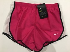 New Nike Youth Tempo Dri-Fit Girl's Running Gym Shorts Pink