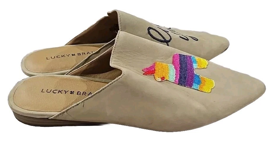 Zapatos planos Lucky Brand Lahma Piñata sin cordones para mujer talla 7 Lucky You T16 Foto 4 de 4