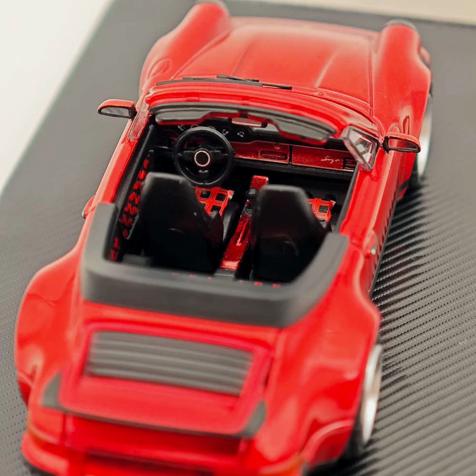 RHINO MODELO 1:64 Porsche 930 Singer Turbo Estudio Cabriolet Diecast Coche Juguetes Regalos Foto 3 de 4