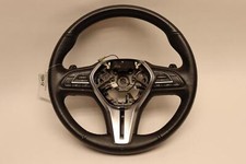 2019 INFINITI QX50 DRIVER STEERING WHEEL LEATHER BLACK MULTIFUNCTION OEM