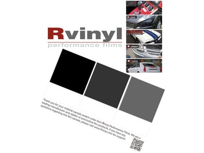 Rvinyl Precut 5% Window Tint Kit For Ford F-150 1992-1996 (2 Door) Rear Windshield - Blocks 99% UV, Non-Metallic