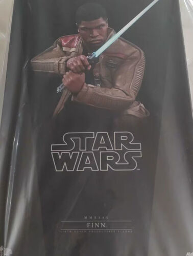 Nuovo Hot Toys 1/6 MMS345 Star Wars VII Il Risveglio della Forza Figura Finn John Boyega - Foto 1 di 4