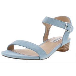 Steve-Madden-Womens-Cache-Leather-Block-Heel-Dress-Sandals-Shoes-BHFO-1544