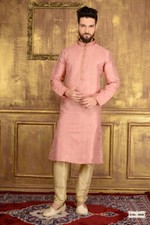 Indian Ethnic Bollywood Wedding Boys Wear Bollywood Kurta Payjama Dress India