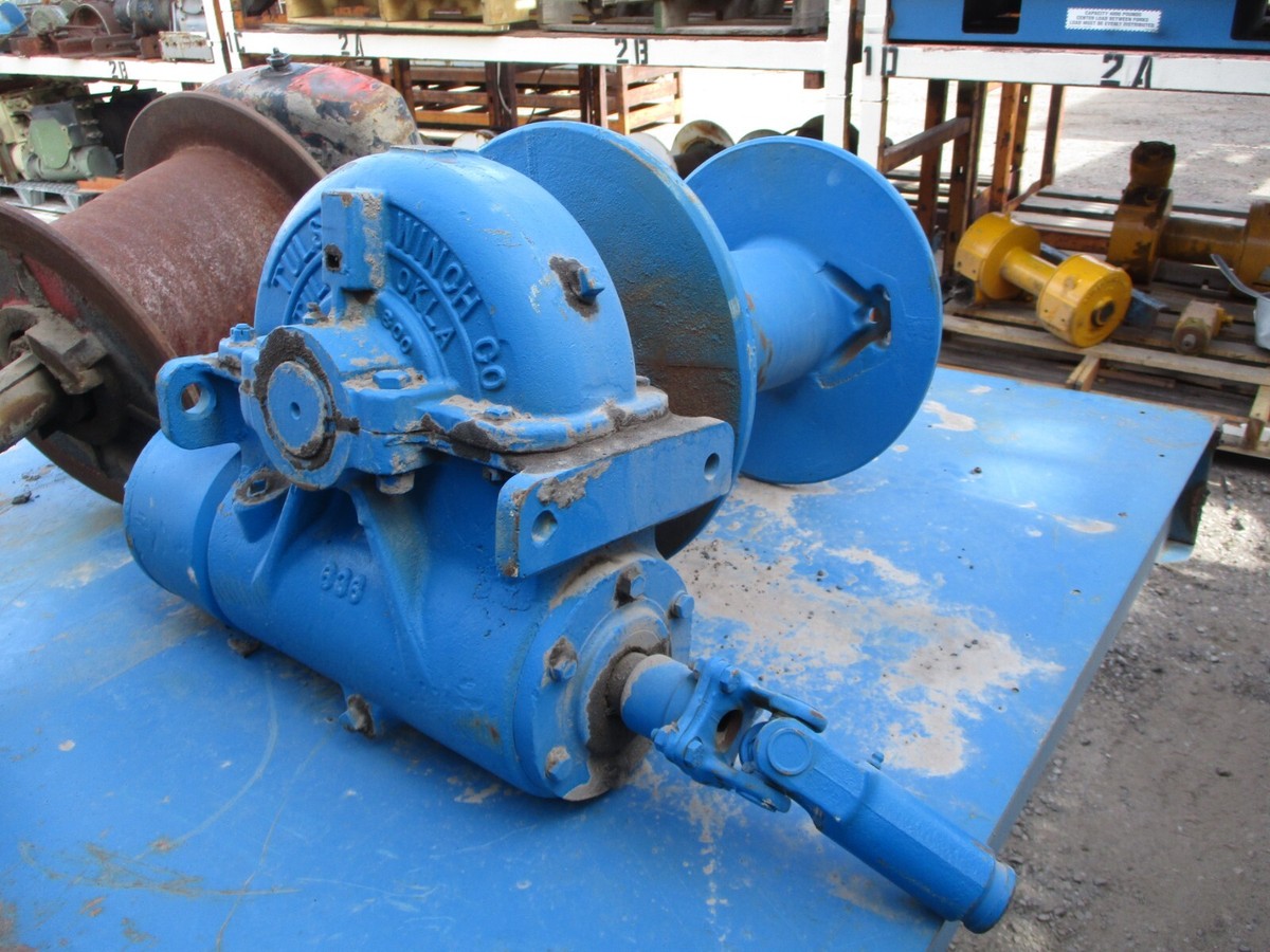 TULSA mechanical Winch Model: 18B Capacity: 20,000 lb | eBay