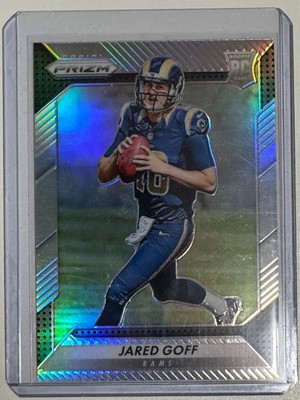 Jared Goff Panini Prizm 2016 Rookie Silver Prizm LA Rams Detroit Lions
