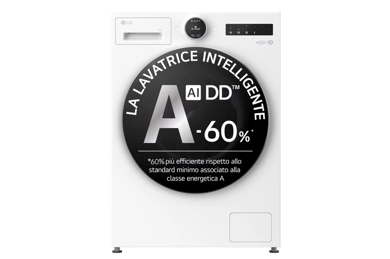 Lavatrice Smart WiFi AI Intelligente LG Serie X7 11 Kg Classe A Vapore Bianco