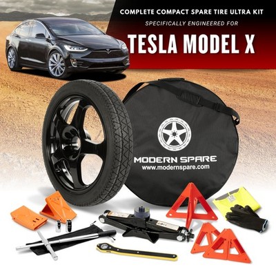 Spare Tire Kit Options - Fits 2015-2026 Tesla Model X - Modern