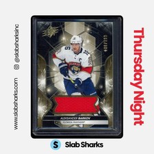 2019 SPX #29 ALEKSANDER BARKOV MATERIALS JERSEY /199