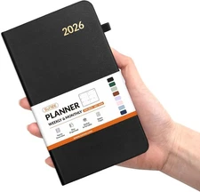 SUNEE 2026 Pocket Weekly Planner for Purse 3.5" x 6" - 12 Month (January 2026 - 