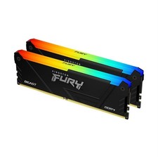 Kingston Technology FURY Beast 16GB 3200MT/s DDR4 CL16 DIMM Kit of 2 RGB
