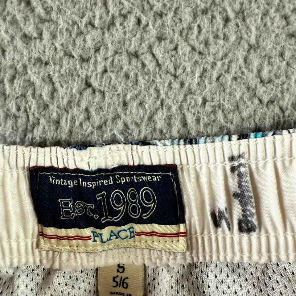 Bañador multicolor The Childrens Place Sharks estampado por todas partes niños niños S 5/6 Foto 3 de 4