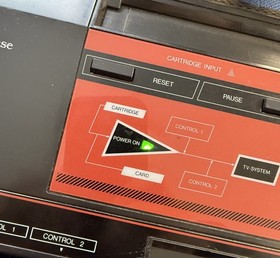 Sega Master System Video Game Console Only Black TESTED AND WORKING