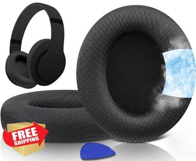SOULWIT Black Earpads Beats Studio Pro Gel Memory Foam
