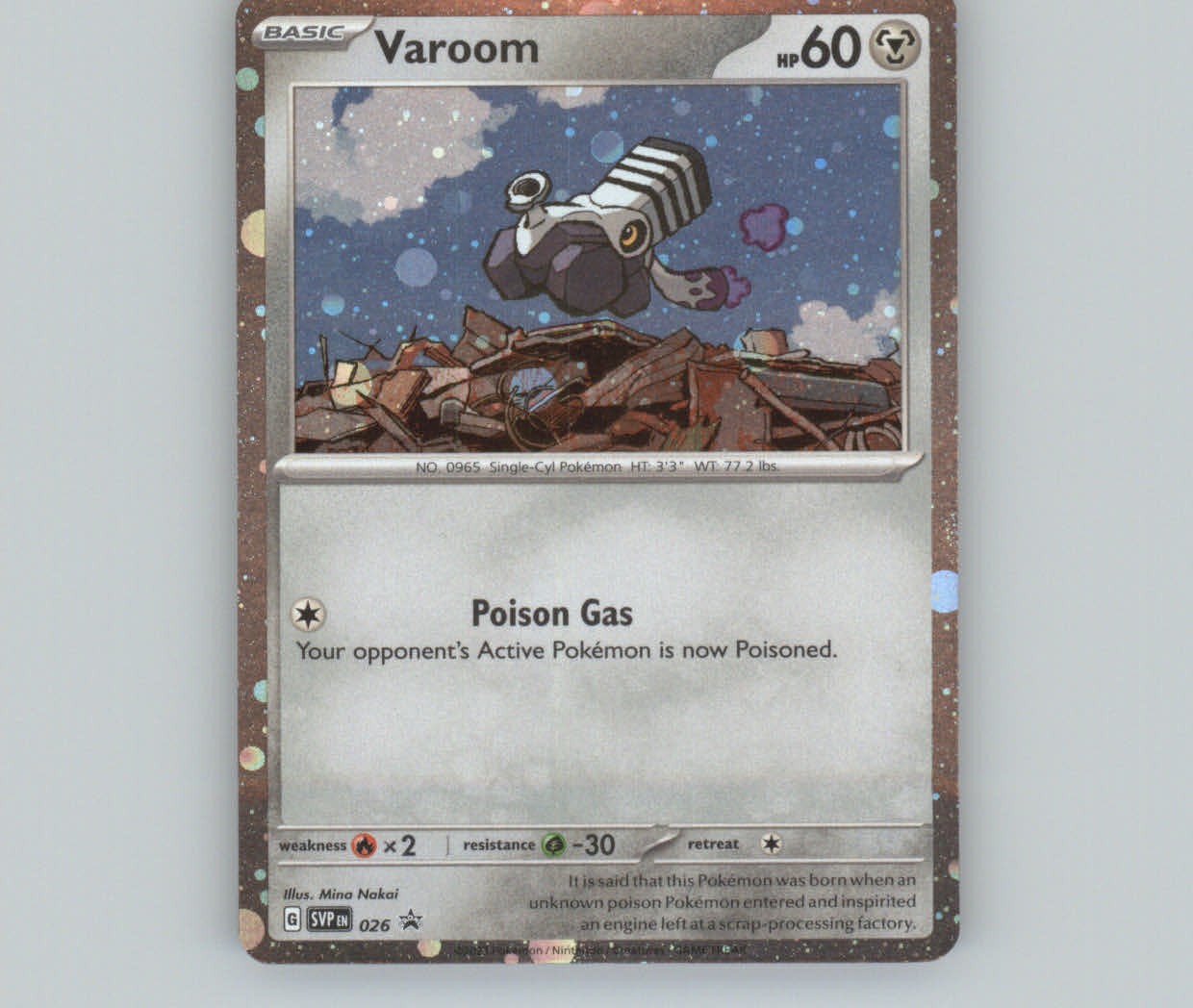 SV: Scarlet & Violet Promo Cards #026 Varoom