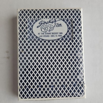 Bee Club Special Standard Playing Cards Deck Las Vegas Casino 1992 Sinbad