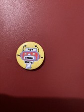 Pet Shop Boys pin badge