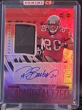 2020 Illusions Ronde Barber Immortalized AUTO PATCH Jersey /50 HOF Bucs