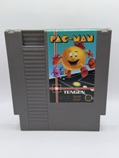 Pac-Man Nintendo Entertainment System 1990 NES Tengen Gray Cartridge Only Works