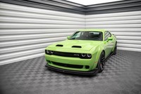 Maxton Design Frontlippe Passend FüR Dodge Challenger SRT Hellcat Widebody Mk3 S