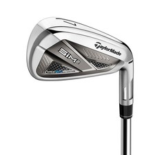 TaylorMade Golf Club SIM 2 MAX 5-PW, AW Iron Set Stiff FST KBS Max MT 85 New