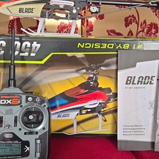 Blade 450 3D Electric Flybarless RC Helicopter RTF Spektrum DX6i BLH1400